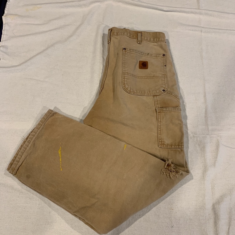 Tan Carhartt Double Knees